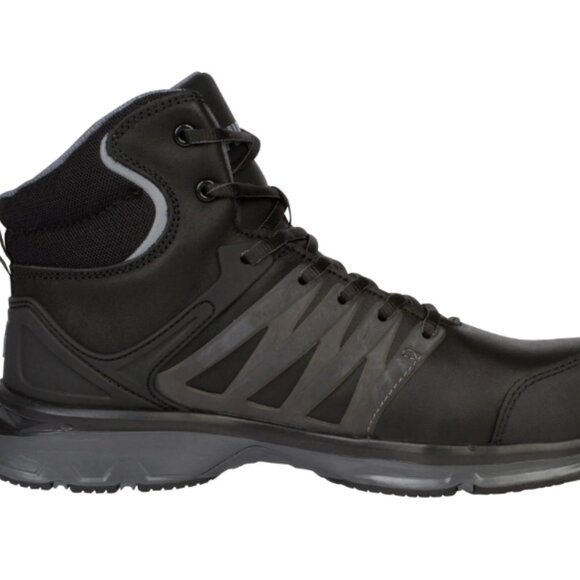 Puma Safety Velocity 2.0 Mid SD work boots in black leather. Men's 13 - Picture 1 of 5